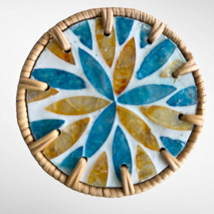 Seashells coasters set