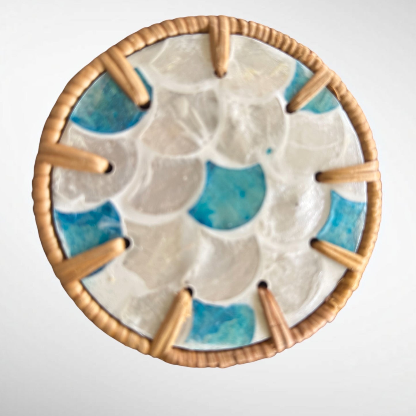 Seashells coasters set