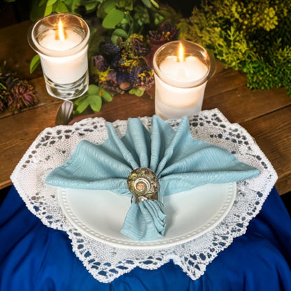 Seashells napkins ring