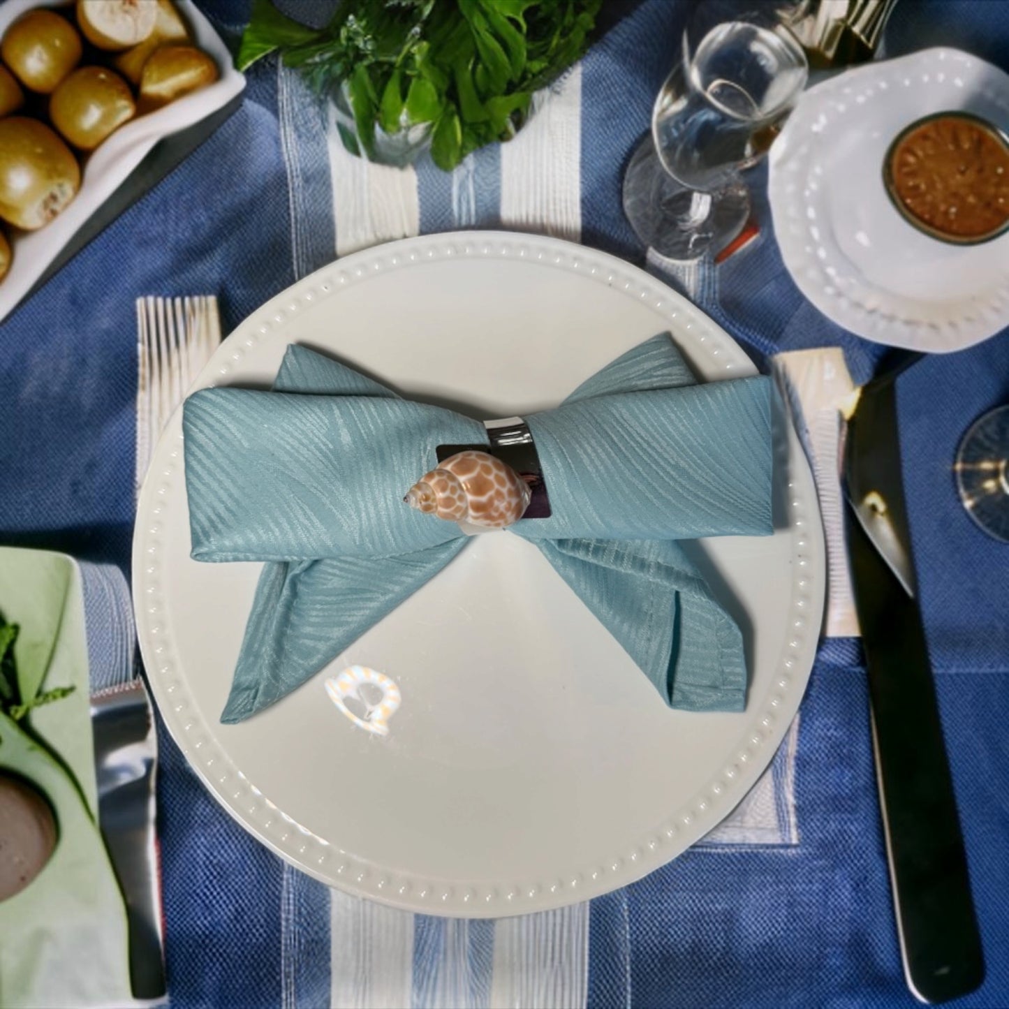 Seashells napkins ring