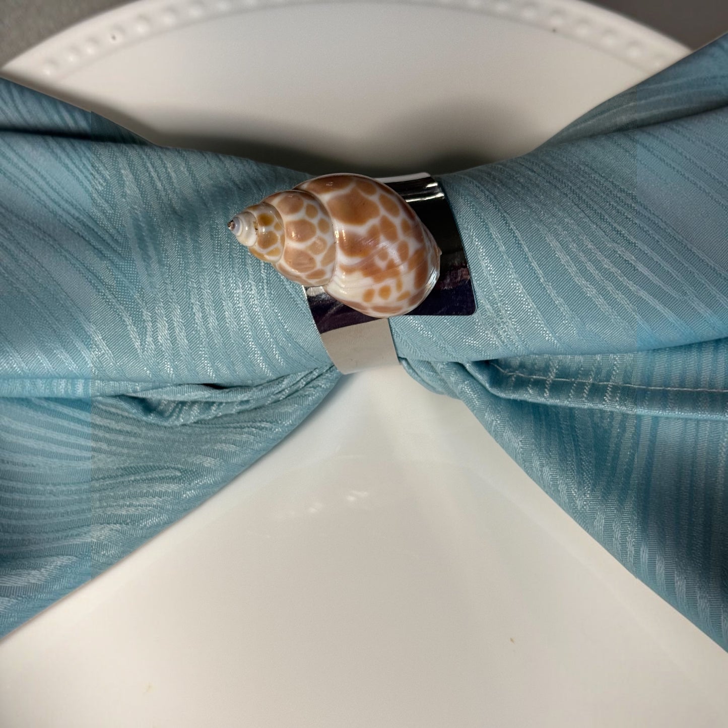 Seashells napkins ring